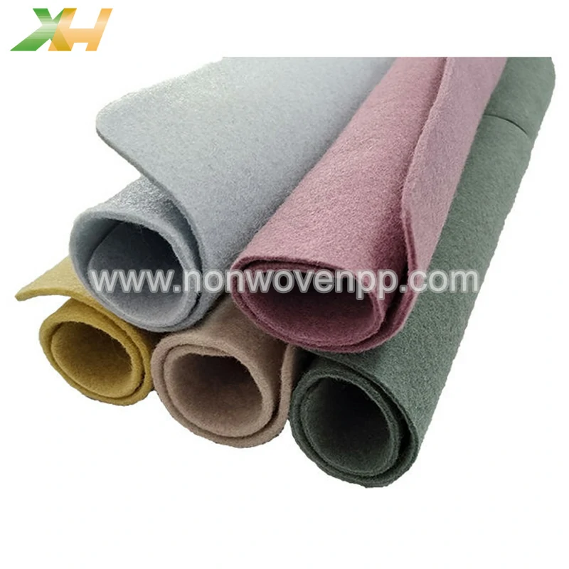 Colorful Needle Punch Nonwoven Fabric